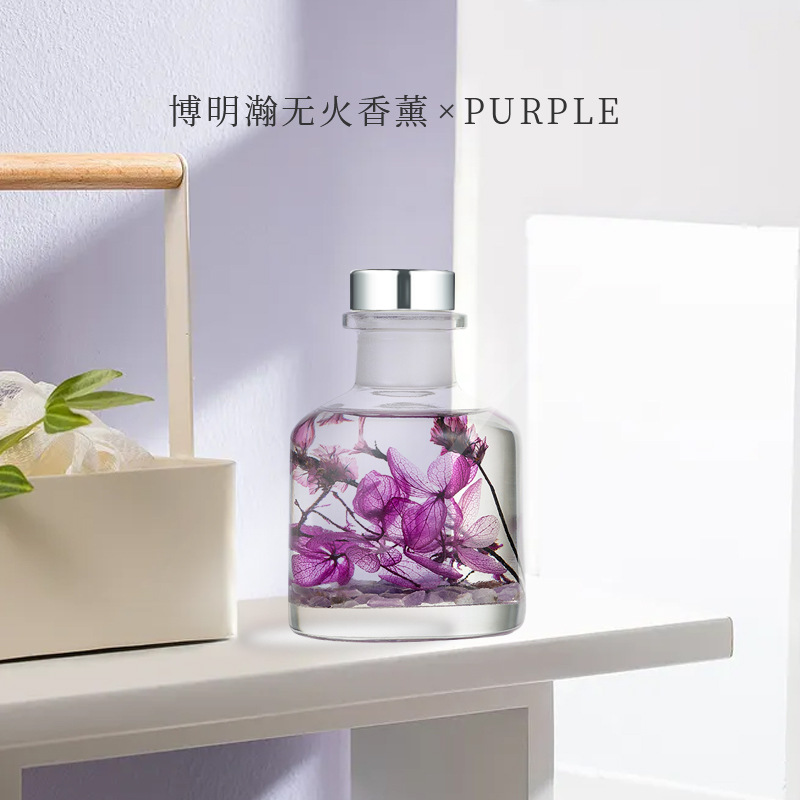 Home Office Aromatherapy Bathroom Bedroom Dried Flower Rattan Living Room Fire-Free Aromatherapy Air Freshing Agent Wholesale