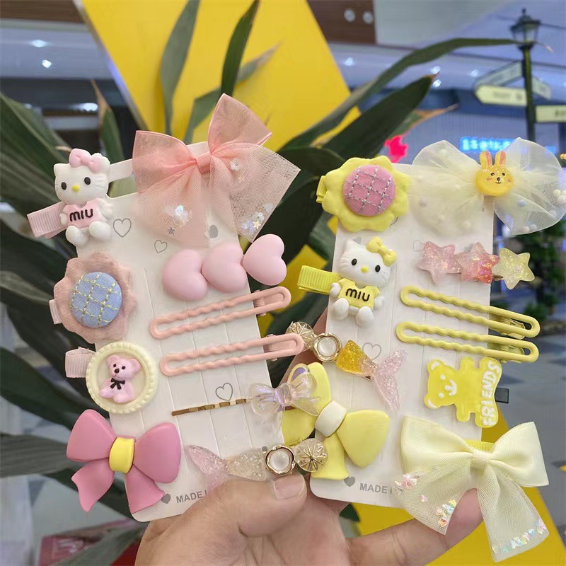 儿童发饰网红发夹女童小兔子发卡小女孩可爱公主头花夹子宝宝头饰