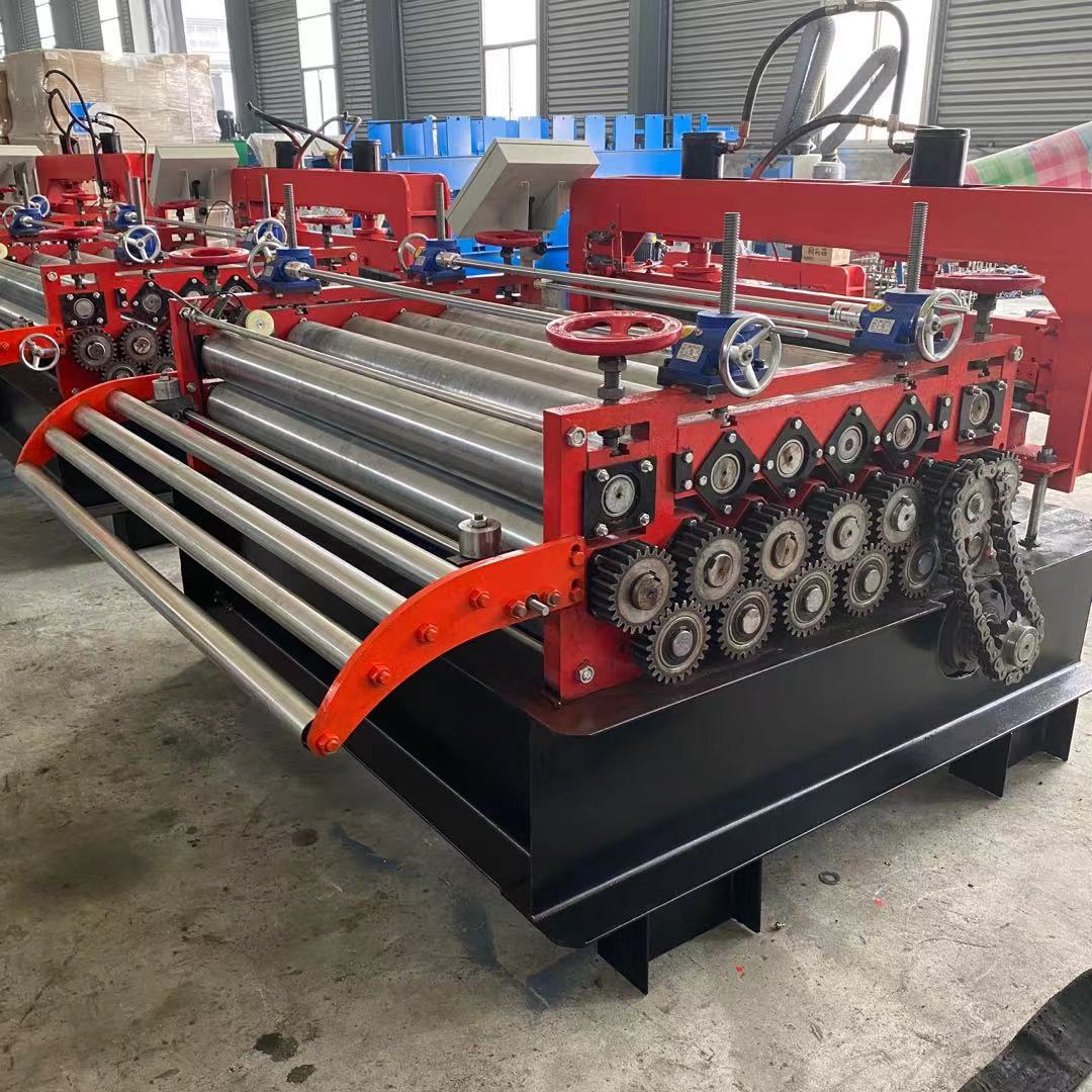 全自动3个厚铁板开平机 1.25米镀锌板校平机 不锈钢卷板开平机