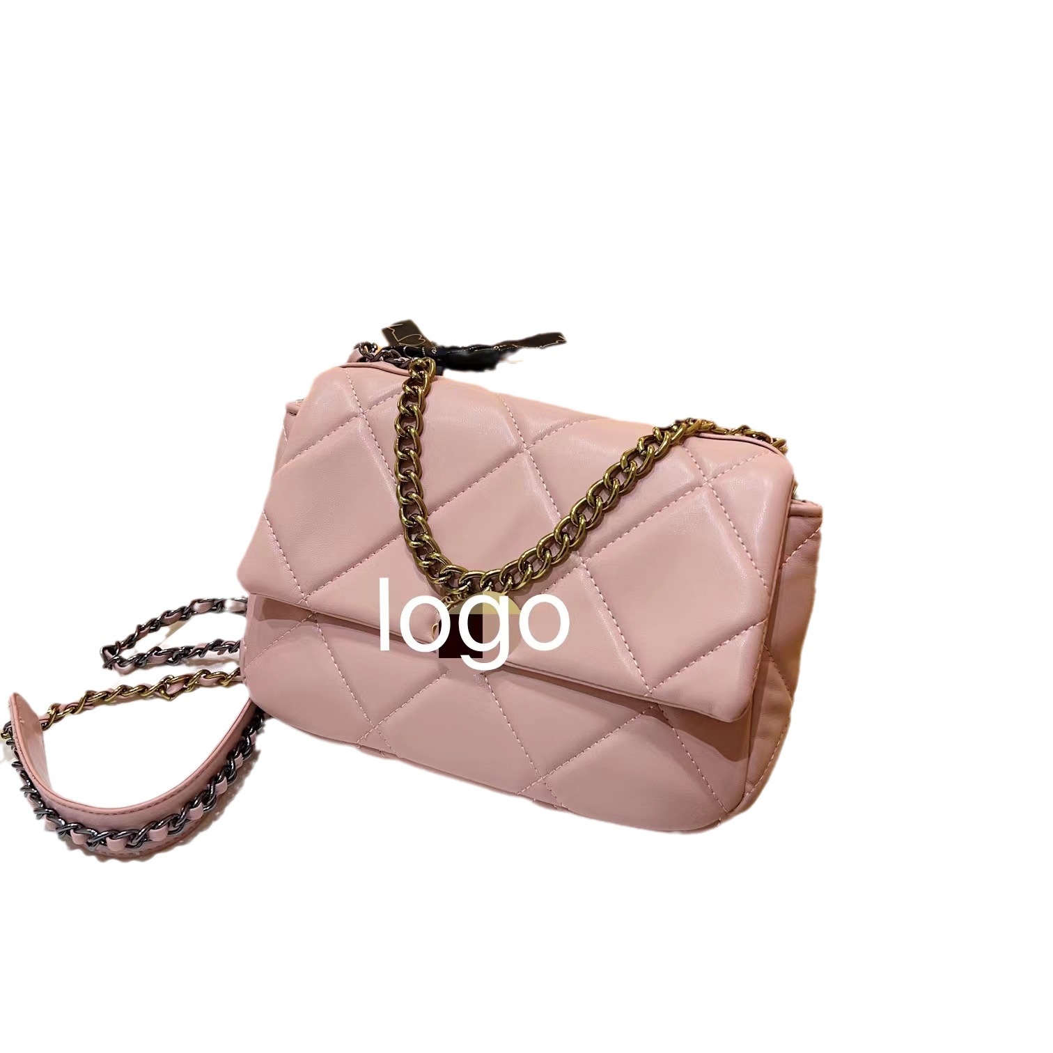 Fashion Casual Chanel's Style Women's Bag 2023 New Autumn and Winter High Sense Trendy Crossbody Bag Rhombus Chain Shoulder Bag