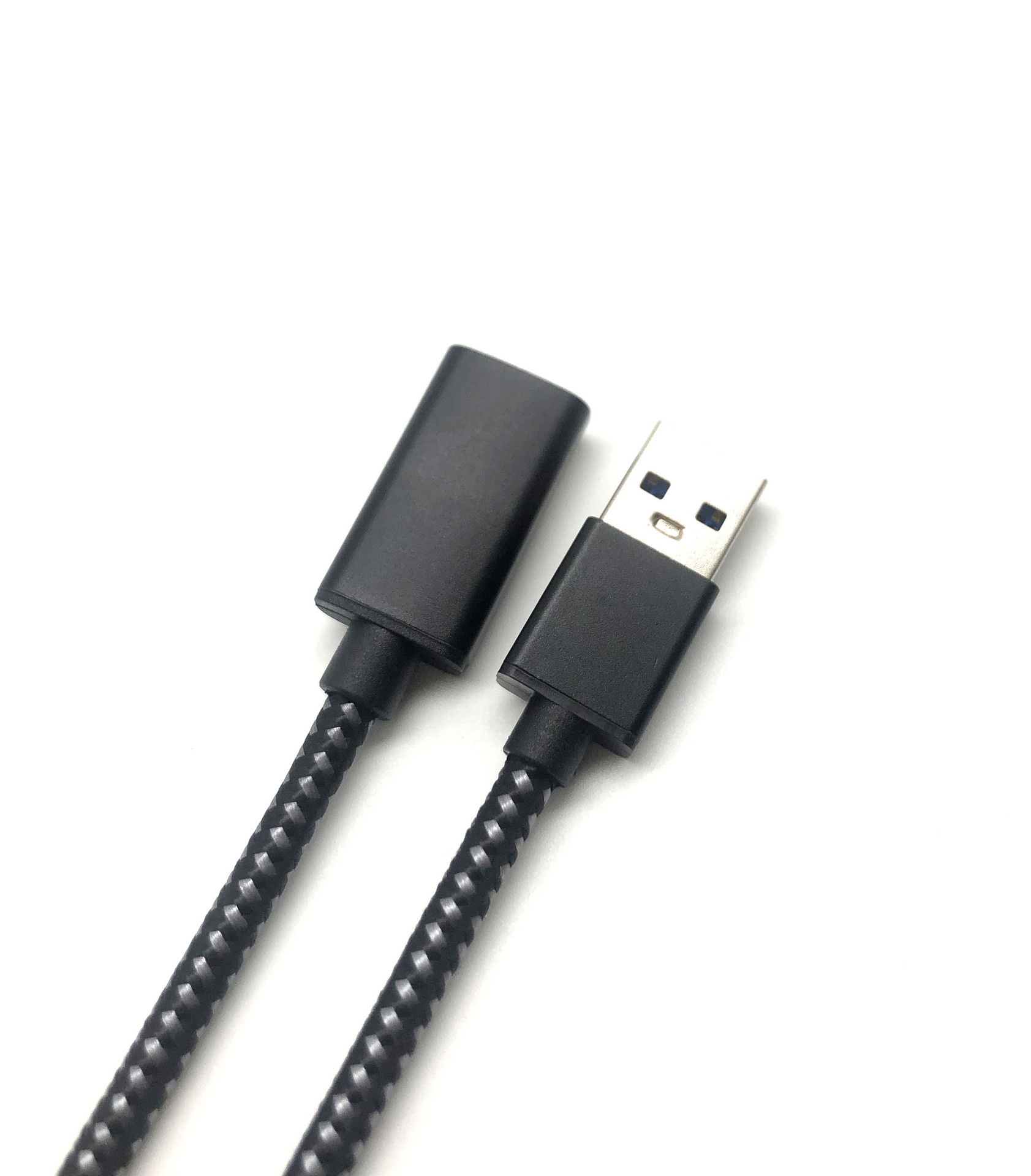 尼龙编织usb 3.0公对母高速传输数据线电脑硬盘相机打印机延长线