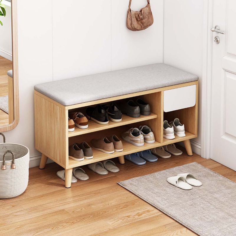 Doorway Shoe Wearing Stool Household Portable Shoe Cabinet Stool Integrated Entrance Shoe Rack Light Luxury Hallway Storage Footstool