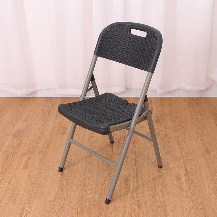 折叠椅酒店家用简易折叠椅便携式塑料折叠餐桌椅靠背椅学习椅批发