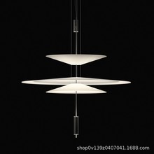 北欧客厅设计师火烈鸟橱窗吊灯餐厅飞碟创意个性意大利床头灯