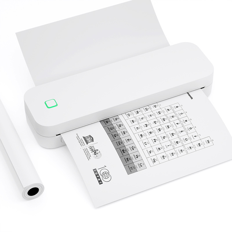 高清小型迷你热敏打印机手机蓝牙无墨办公纹身便携式a4打印机跨境