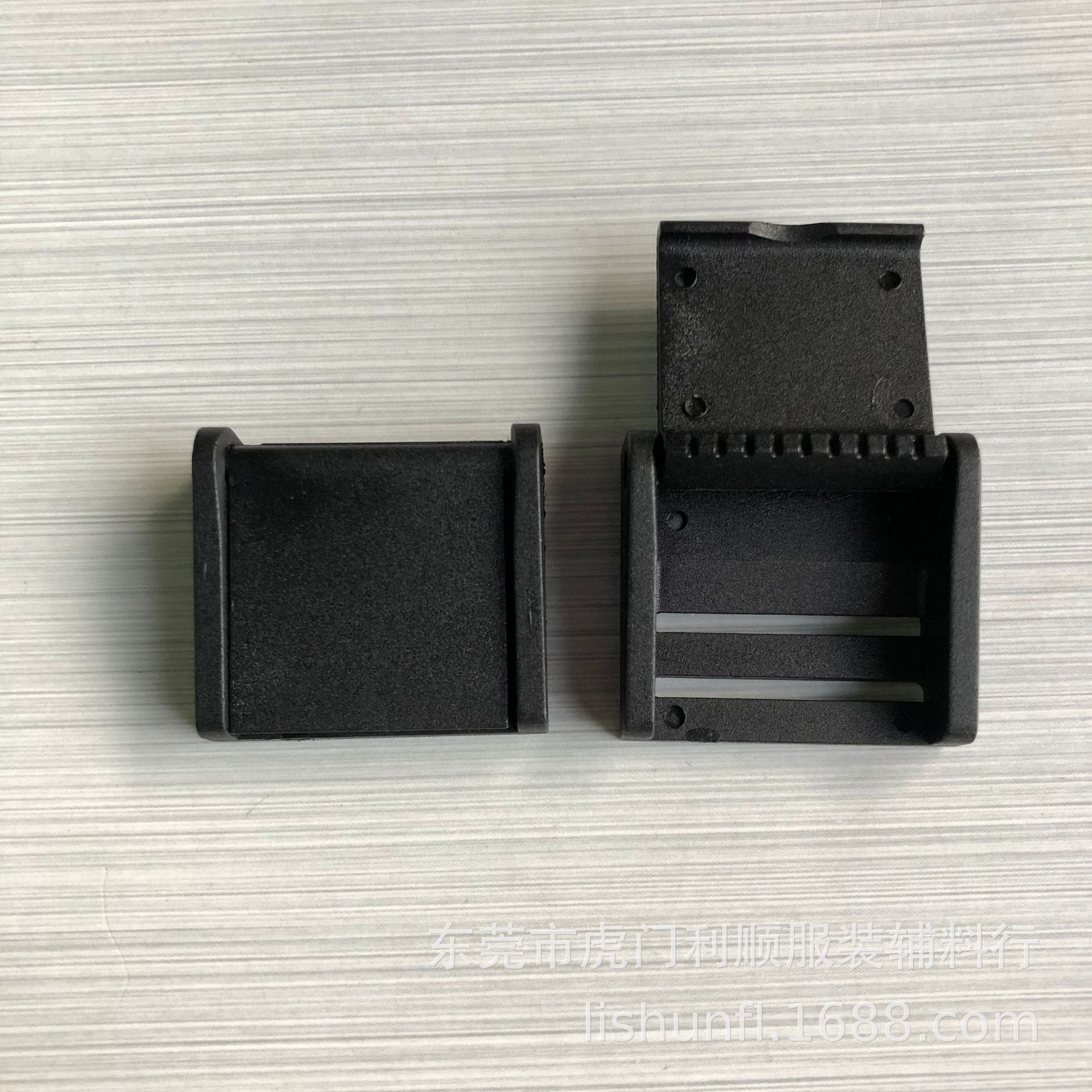 厂家现货25mm织带压扣 1寸双槽塑料卡扣 背包扣 翻盖夹扣