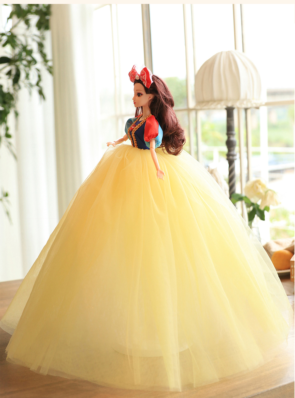 白雪公主娃娃超大号婚纱洋娃娃50厘米依甜芭比娃娃女孩玩具