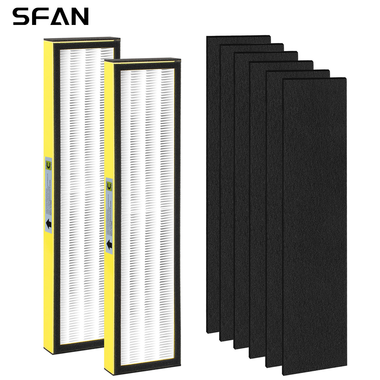 空气滤芯 亚马逊适用germguardianflt5000ac5000空气净化器滤芯