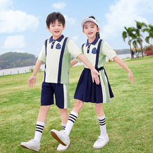 班服小学生夏装幼儿园园服夏季套装运动服儿童一年级夏款短袖校服