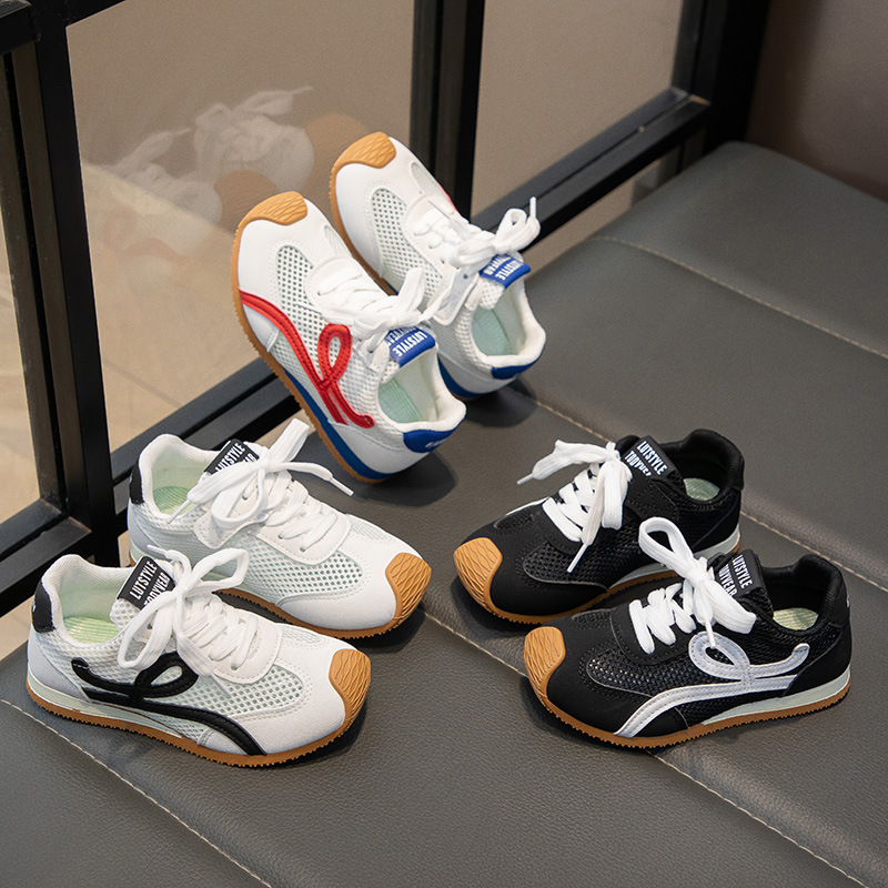 儿童德训鞋2025春夏男童运动鞋休闲板鞋女童小白鞋软底宝宝德训鞋