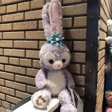 骨架星露公仔迪尼玩偶兔子毛绒玩具可爱生日礼物 星兔公仔玩
