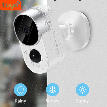 tuya涂鸦智能室外ip65电池低功耗无线wifi200万像素监控摄像头