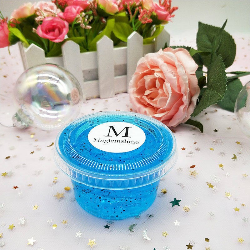 起泡胶m家史莱姆网红抖音果酱泥儿童泥巴无毒仙女少女心水晶泥
