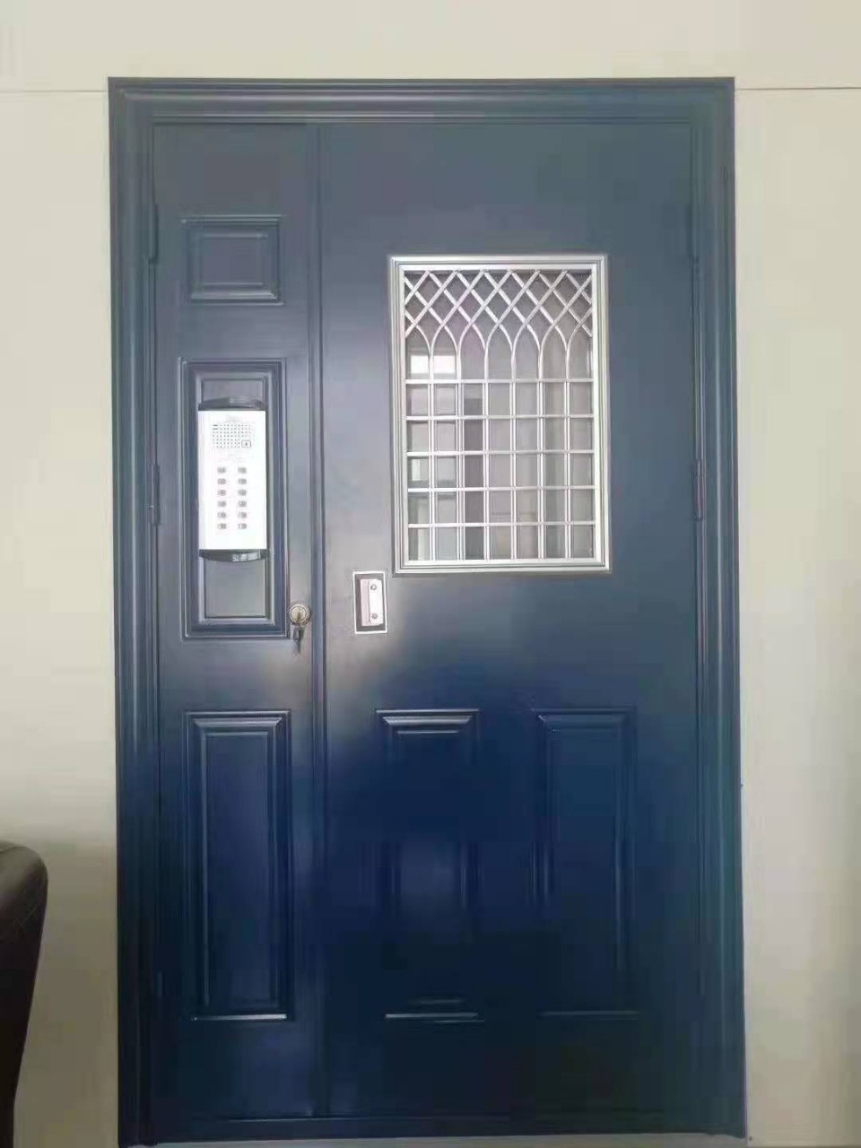 厂家直供定制钢制不锈钢楼宇门小区宾馆写字楼单元门