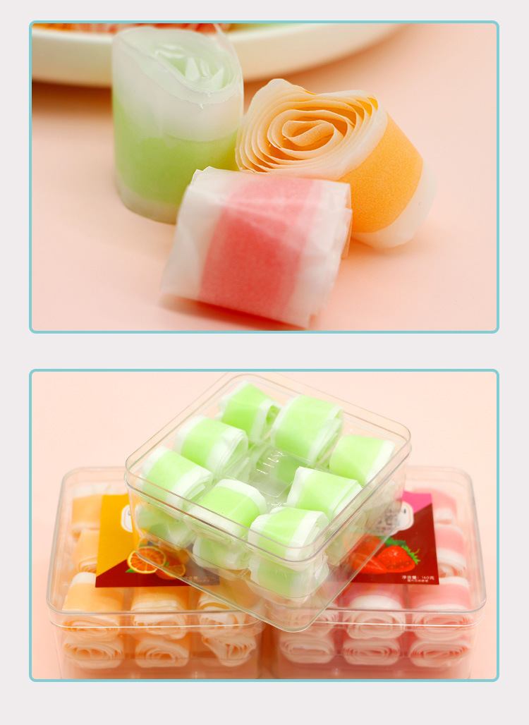 果c卷软糖多口味草莓苹果香橙蓝莓160克/盒 儿时趣味小零食