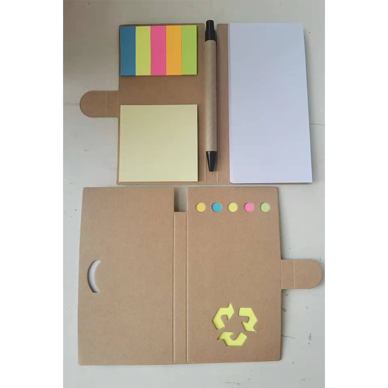 Coil Notebook Loose-Leaf Stationery Kraft Paper Removable Sticky Notes Stickers Creative Notebook Wholesale