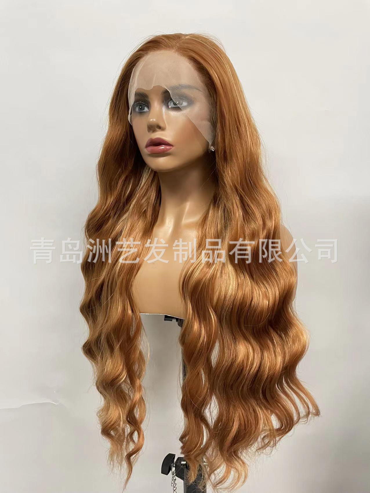 Former Lace Head Cap Chemical Fiber High-Temperature Fiber Wig Factory Direct Sales Quantity Discount Spot One Piece Dropshipping