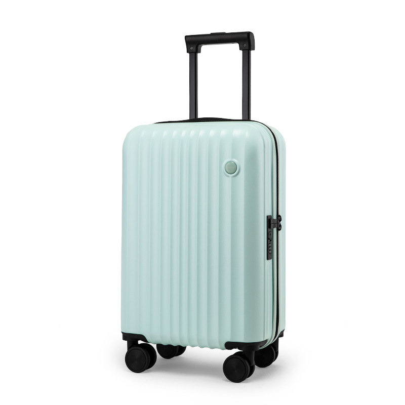 Small 20-Inch Trolley Case Universal Wheel 24-Inch Luggage Unisex Student Durable Strong Password Travel Leather Suitcase