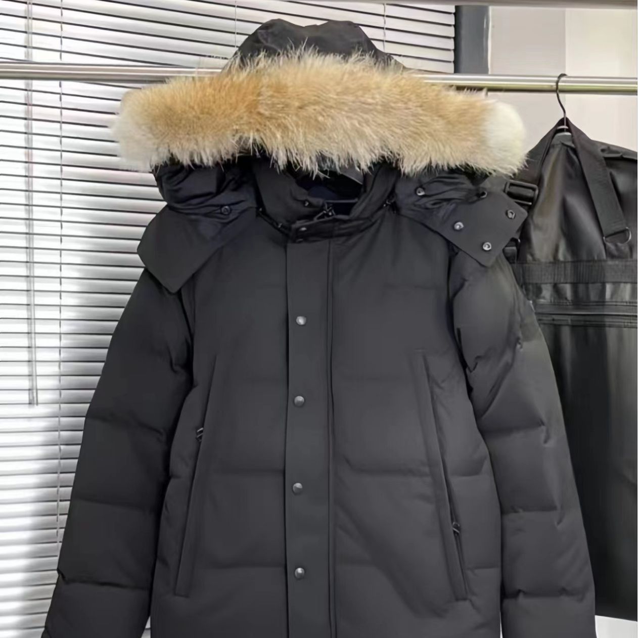 wyndham parka 莆田版大鹅29情侣加厚抗寒羽绒服3808派克服新品