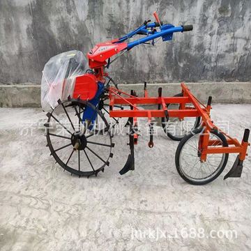 汽油自走式开沟盖土地膜机高垄地膜机农用烤烟红薯地膜覆盖机