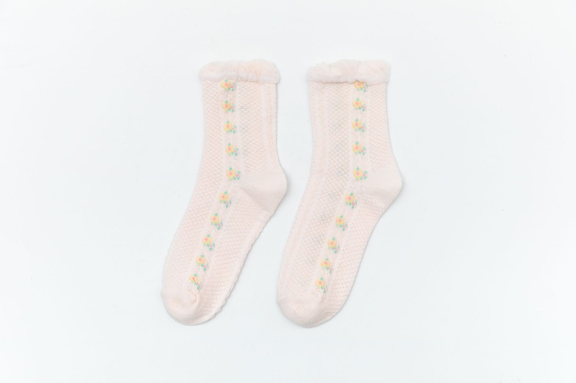 Maternity Socks Spring and Summer Thin Cotton Socks Width Socks with Non-Binding Top Not Feel Tight with Feet Pregnant Women Postpartum Maternity Socks Summer Breathable Women's Socks