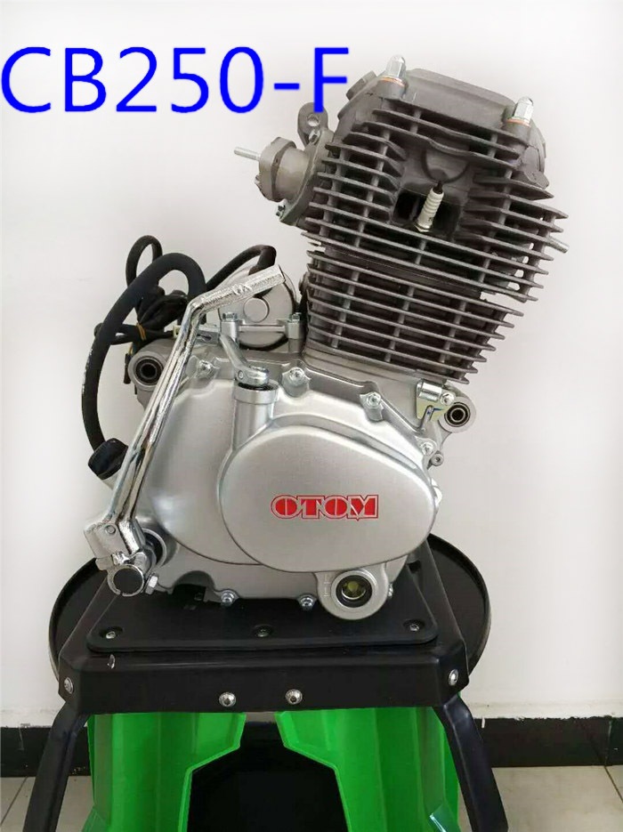 otom发动机(宗申cb250-f华阳t4原厂发动机大缸头新款白板机