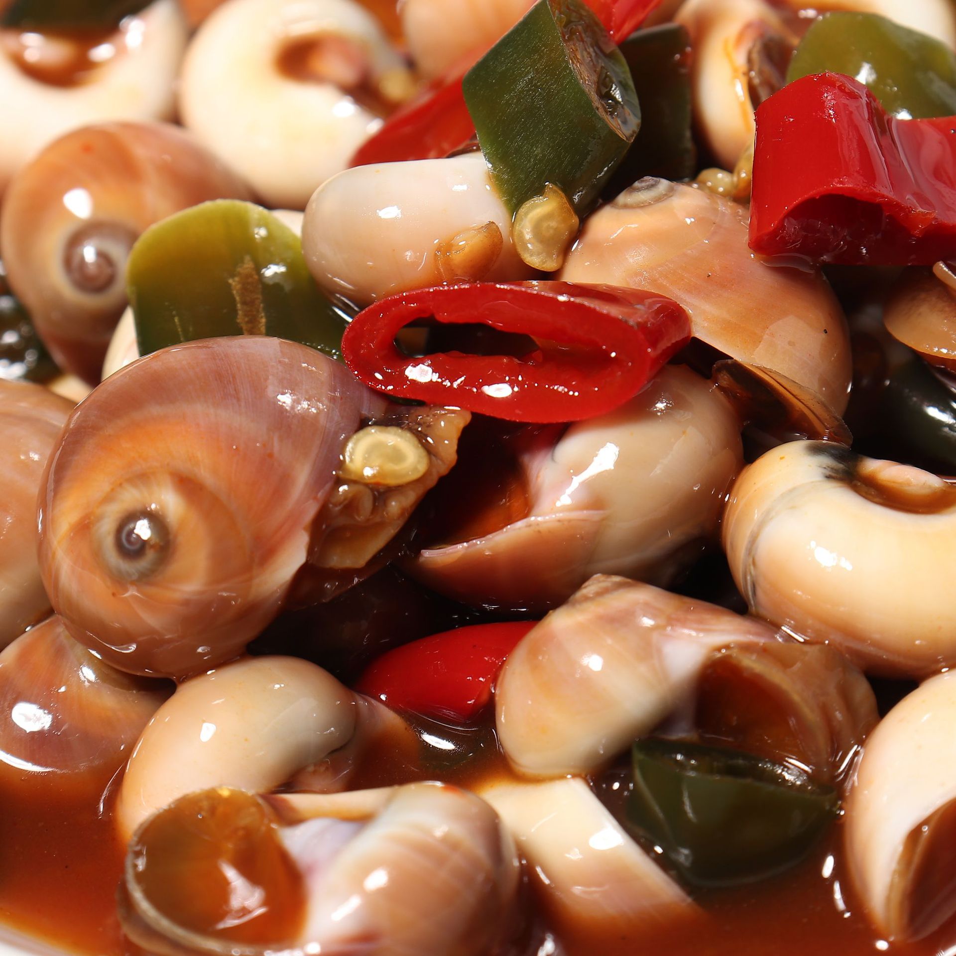 麻辣捞汁小海鲜蟹钳蟹块生蚝花螺鲍鱼螺鱿鱼须墨鱼仔鱼皮龙虾商用