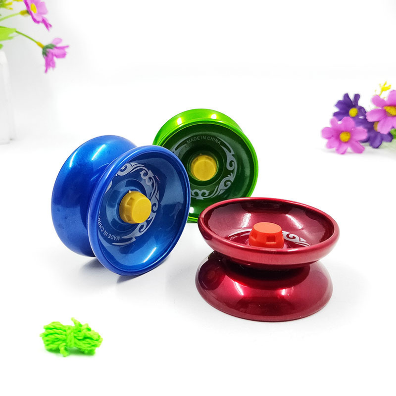 合金悠悠球yoyo 男孩爆旋溜溜球 线控玩具 儿童小礼物地摊货批发
