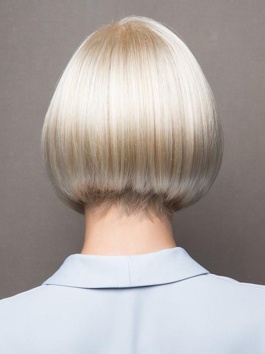 欧美假发 女士中老年妈妈头发银白色短直发蓬松逼真bobo头短发套