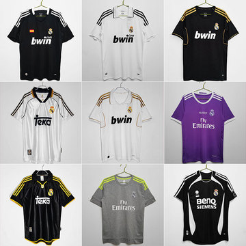 060708091112131415161718皇家马德里复古球衣7号c罗ronaldo欧冠