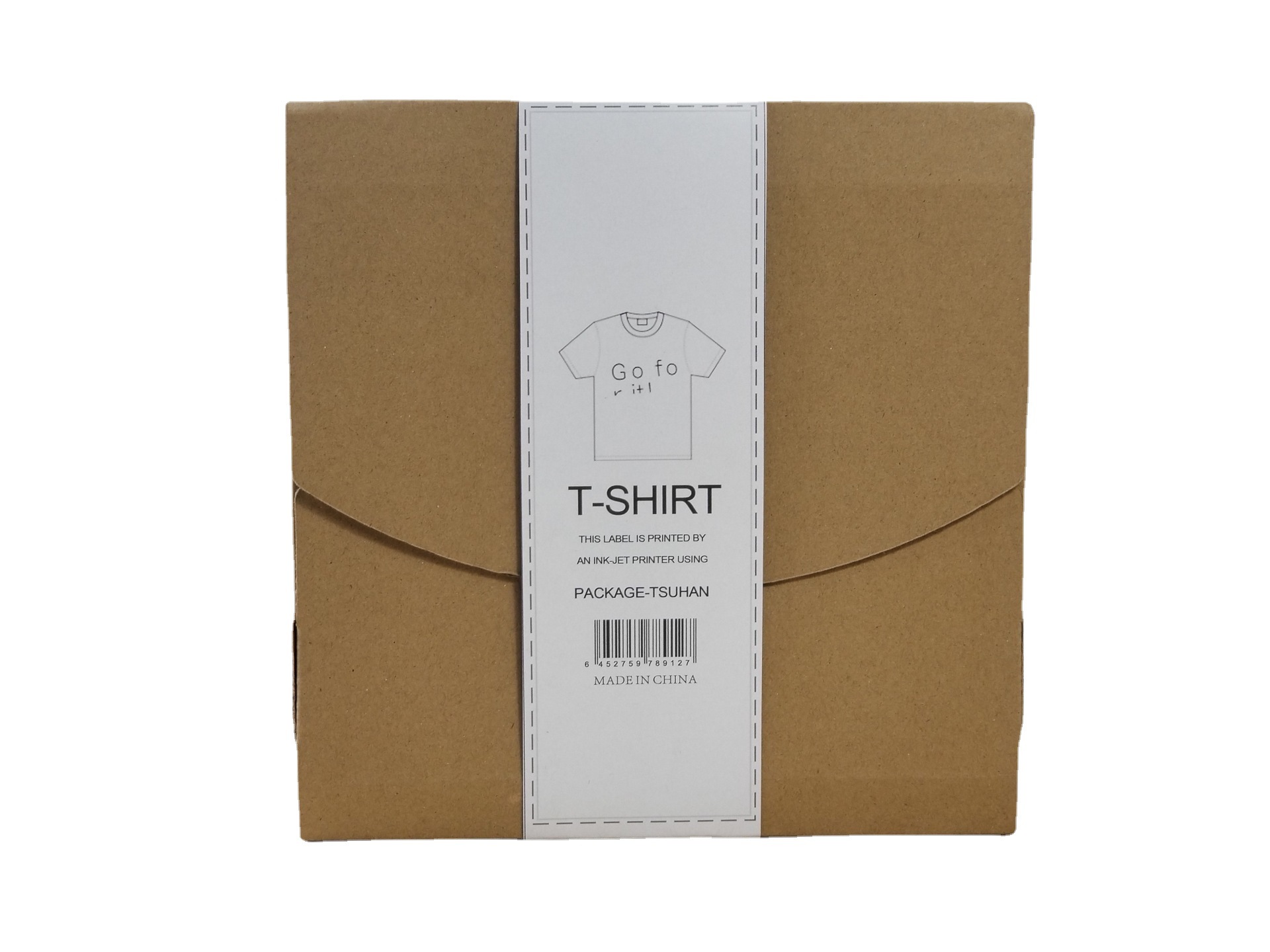 t恤服装牛皮纸包装盒男装卫衣束脚裤等订购纸袋时尚服饰包装盒