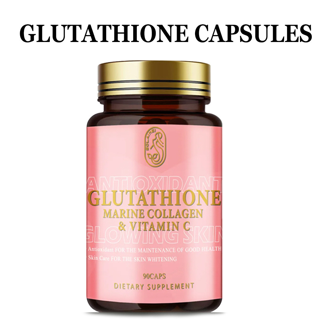 跨境专供美白谷胱甘肽胶囊skin whitening鱼胶原蛋白vc胶囊-阿里巴巴