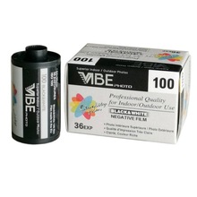 O-EM生产德国VIBE胶卷 400度 100度135黑白胶卷负片 36张