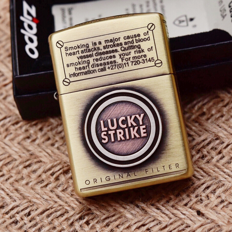 lucky好彩贴章盔甲机白铜紫铜贴章机zippo 芝宝打火机-阿里巴巴