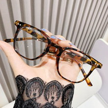 复古小框防蓝光眼镜男女素颜文艺近视眼镜框有度数欧美跨境平光镜