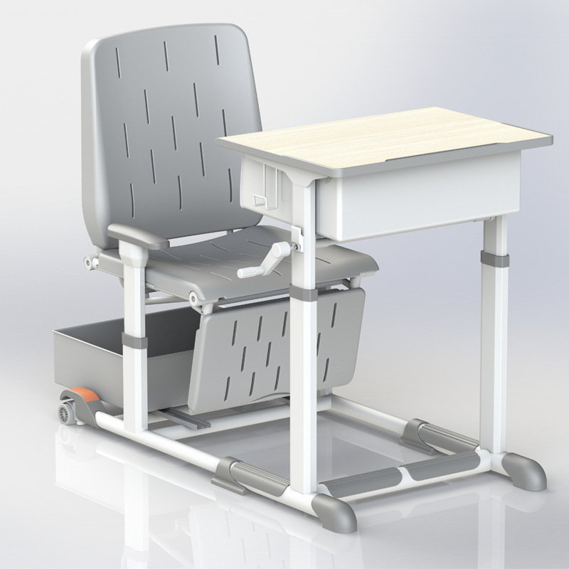 2022新款中小学生午睡床午休课桌椅折叠椅可升降可躺儿童学习桌椅