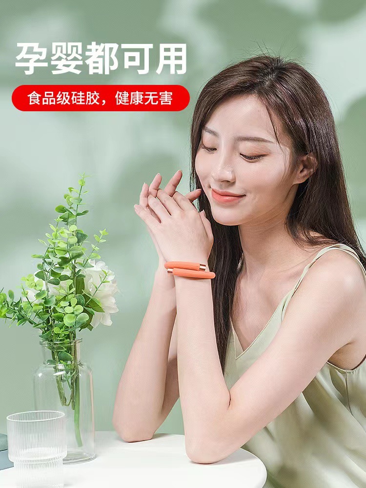 Mosquito Repellent Bracelet Wholesale Fantastic Anti-Mosquito Appliance Children Ankle Ring Adult Couple Portable Ring Anti-Bite Outdoor Mosquito Repellent Bracelet