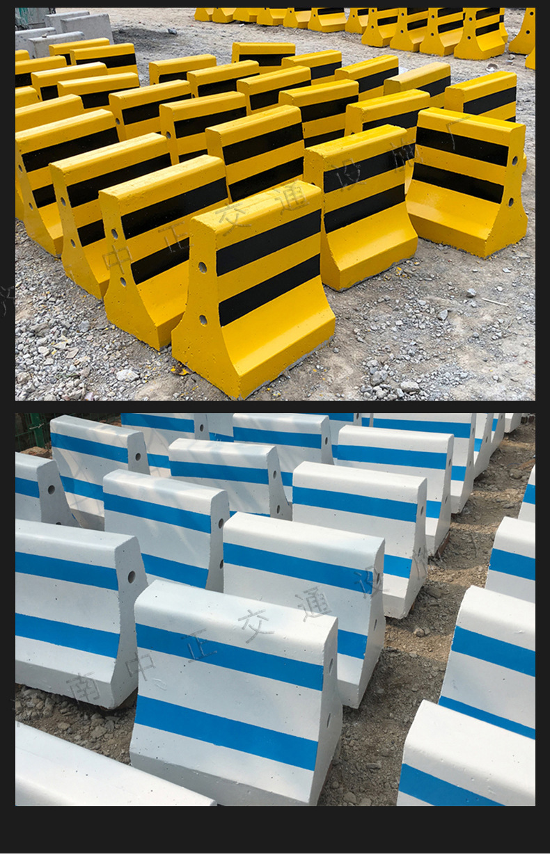 小区物业道路石墩子高速道路分流分隔警示路障路墩防撞水泥隔离墩