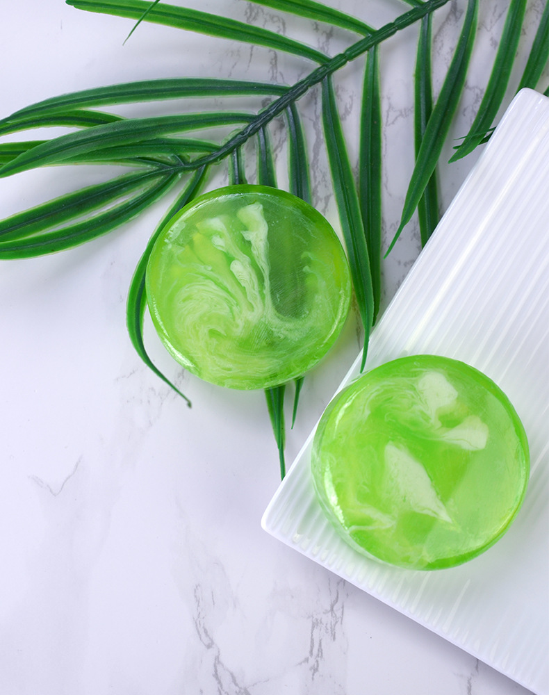 炫彩云雾精油茶树手工皂海藻玫瑰24k金箔柠檬补水保湿跨境专供oem