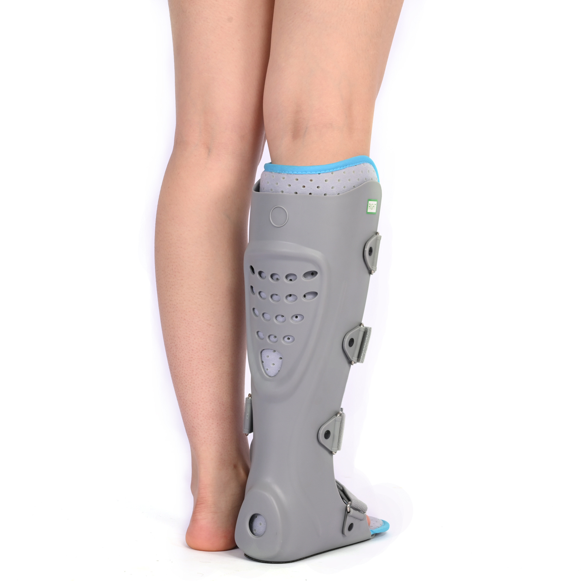 踝关节固定支具脚踝骨折扭伤固定足踝托踝足固定支具小腿护具