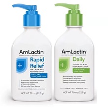 美国AmLactin保湿修复身体乳225g缓解鱼友脱皮鳞片干燥补水