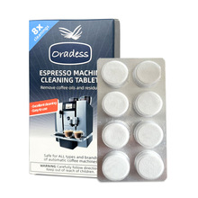 跨境Temu咖啡机专用清洁片8片装保温杯油脂茶垢泡腾片除垢剂家用