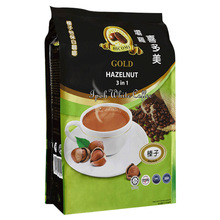 马来西亚进口白咖啡喜多美HICOMI怡保榛果味三合一速溶咖啡粉480g