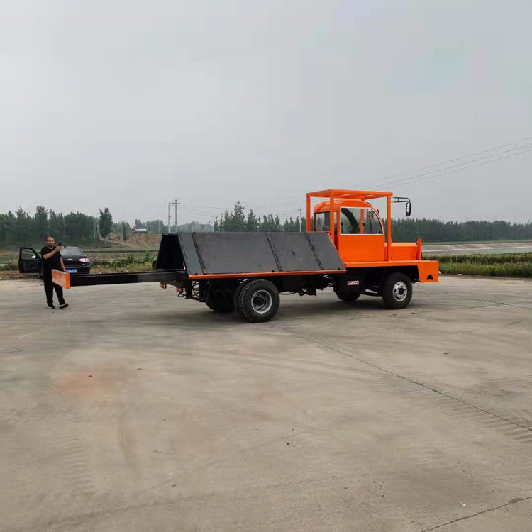 厂家供应中间驾驶四不像钢筋车 拉钢材平板运输车价优