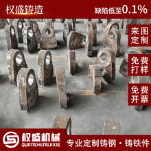 安徽铸钢厂 矿山机械设备配件耐磨耐热锤头 高锰钢铸造件