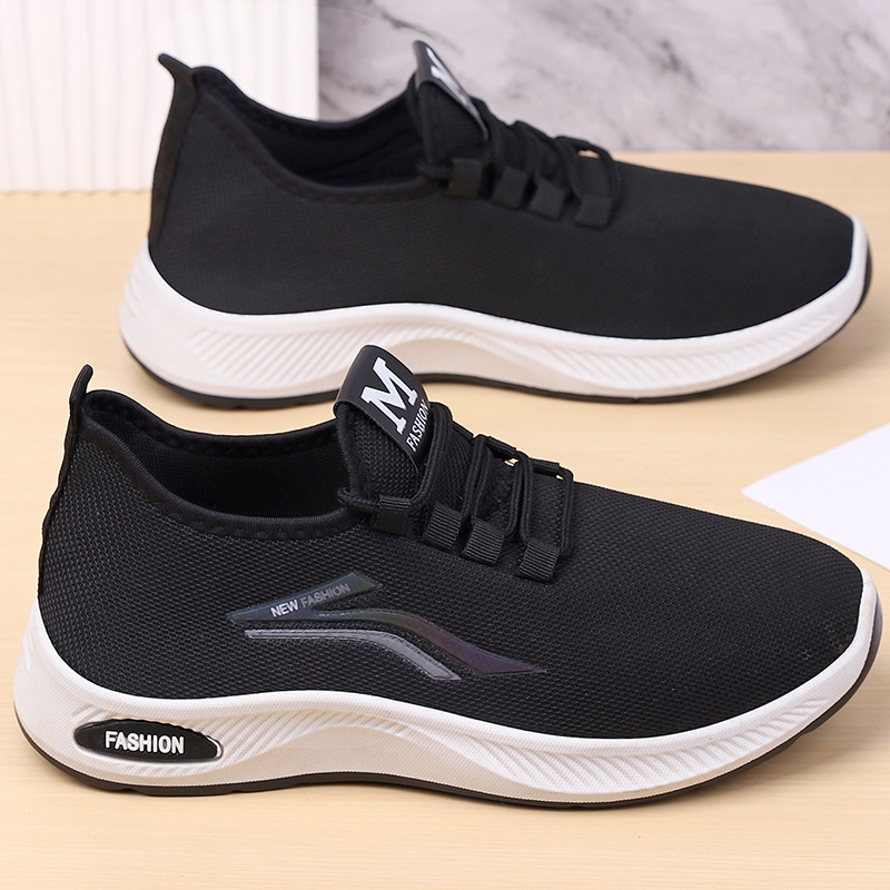 Old Beijing Cloth Shoes Men's Hollow-out Casual Shoes Low-Top Breathable Couple Sneakers Spring and Autumn Daily Flat Heel Platform Shoes