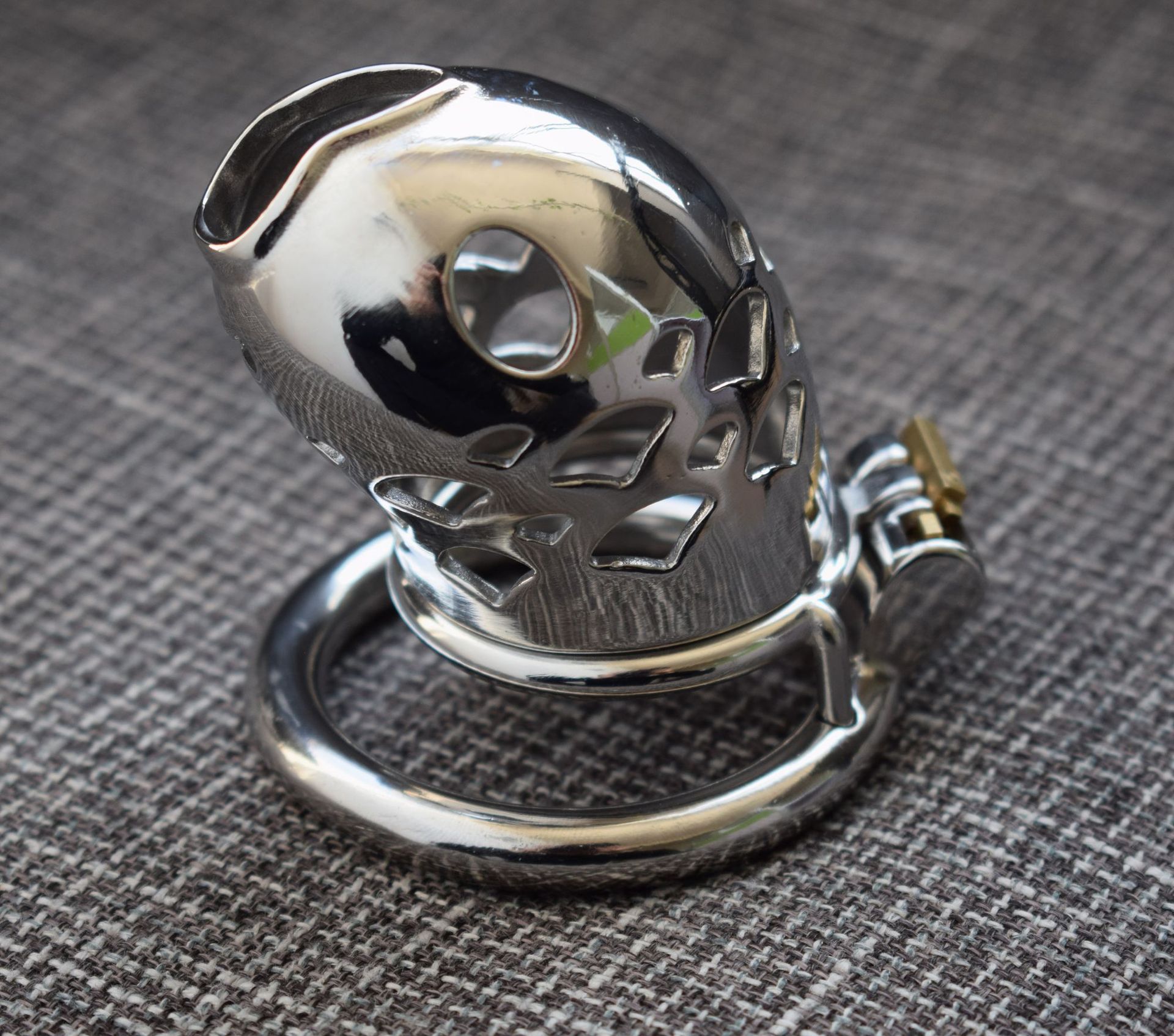 frrk2021年新款鲤鱼圆弧环贞操装置男用成人控欲情趣用品一件代发