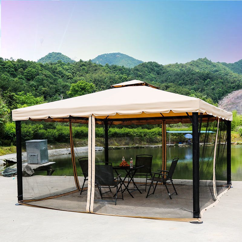 罗马帐篷户外遮阳棚餐饮摆摊广告超大排档蒙古包庭院四角伞防雨棚