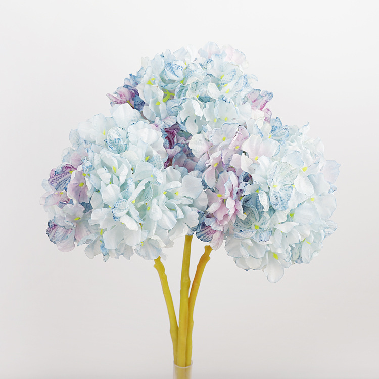 Home Decoration Simulation Hydrangea Wedding Hydrangea Wedding Bouquet Artificial Indoor Finished Product Fake/Artificial Flower