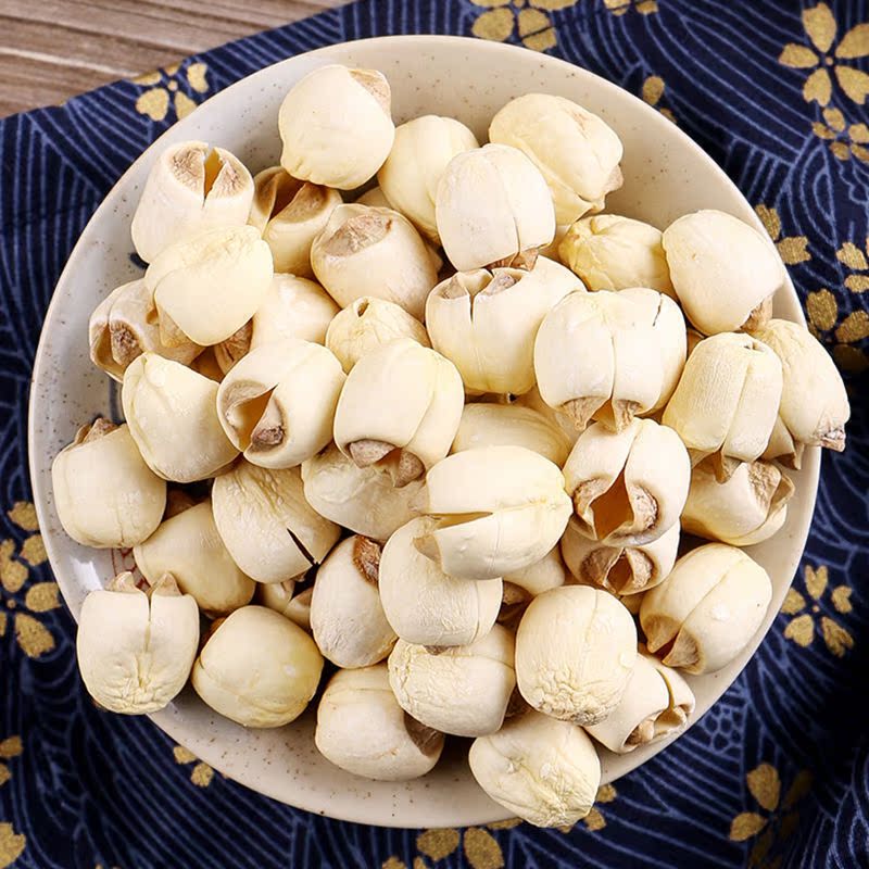 建宁白莲子干货无硫250g包邮通心莲子去芯散产非湖南湘莲子